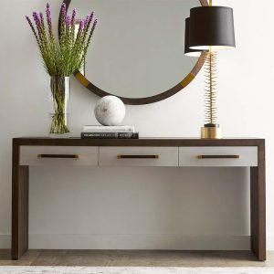 modern console table