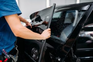 Automotive window tinting