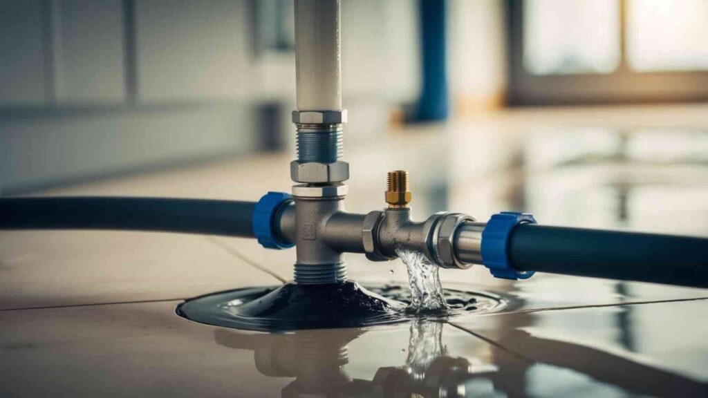 HDB pipe leaking