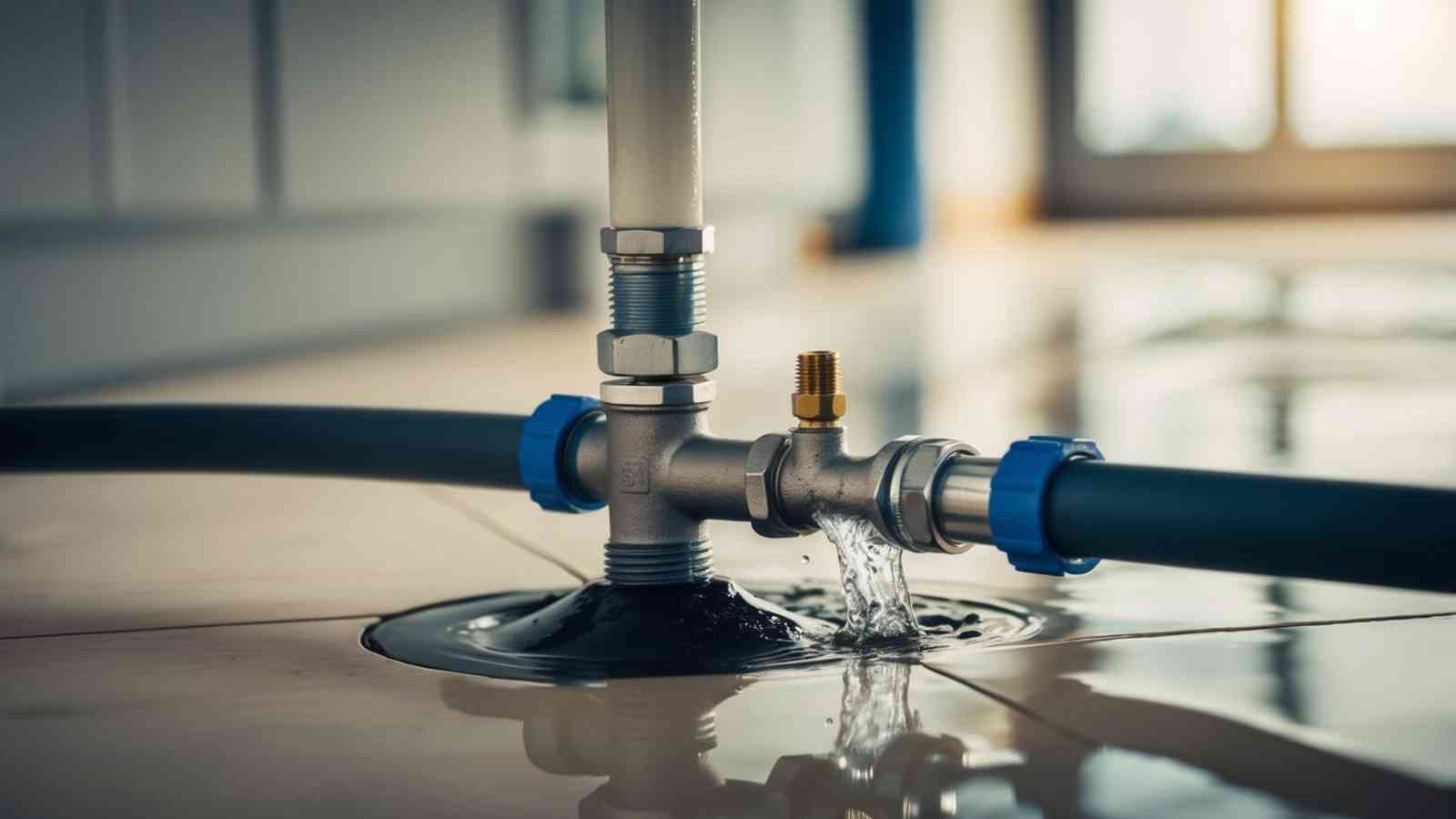 HDB pipe leaking