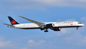 How do you choose your seats on Air Canada