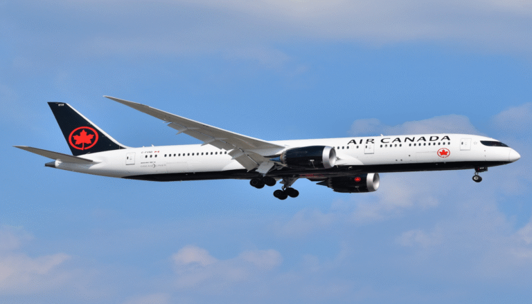How do you choose your seats on Air Canada