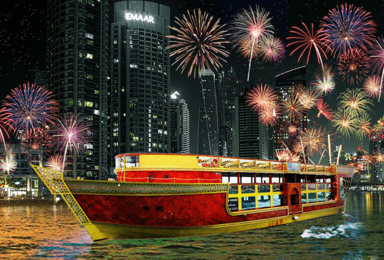 Experiencing Tradition and Modern Luxury on a Dhow Cruise in Dubai