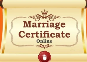 Marriage Certificate Online