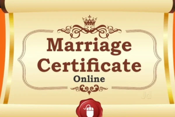 Marriage Certificate Online