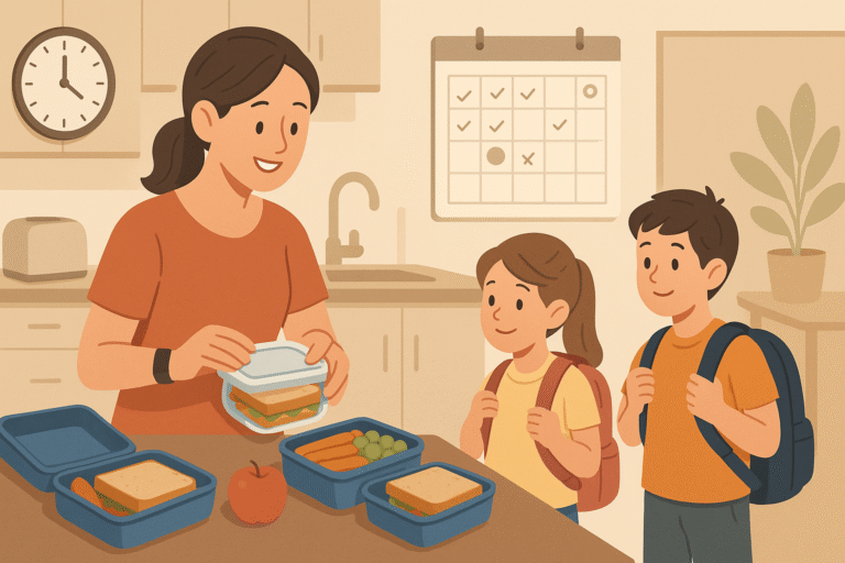 Making Mornings Easier: Smart Time Management for Packing Kids’ Lunches and Activities