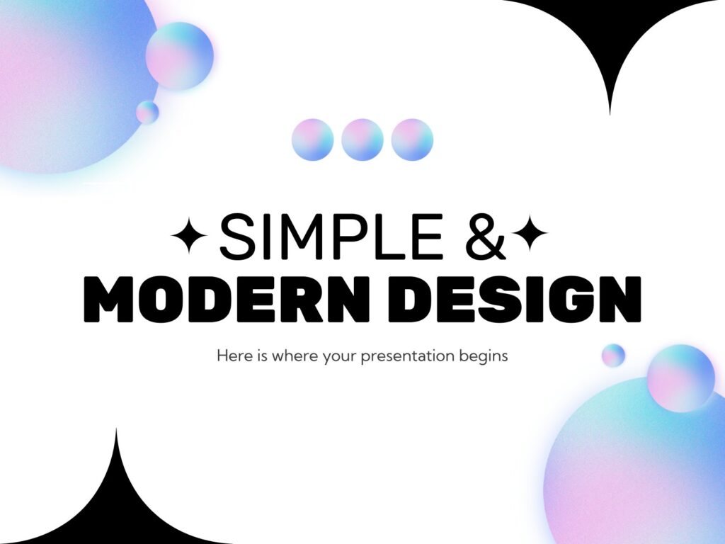 modern digital templates for official work