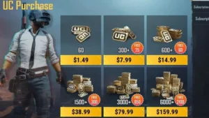 PUBG MOBILE UC Top Up