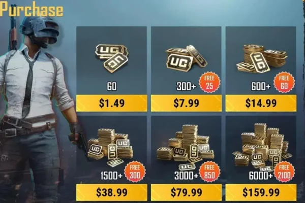 PUBG MOBILE UC Top Up