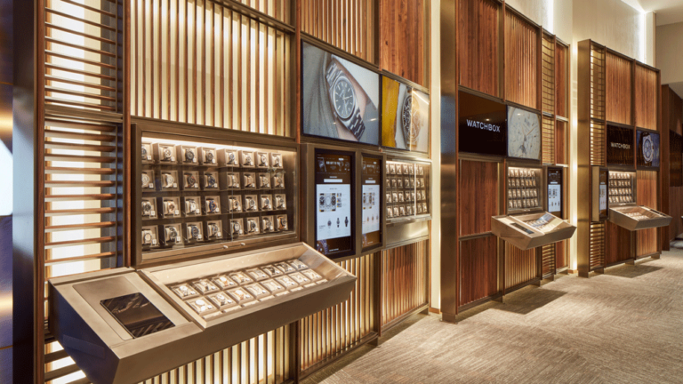 How a Watch Showcase Enhances Product Presentation