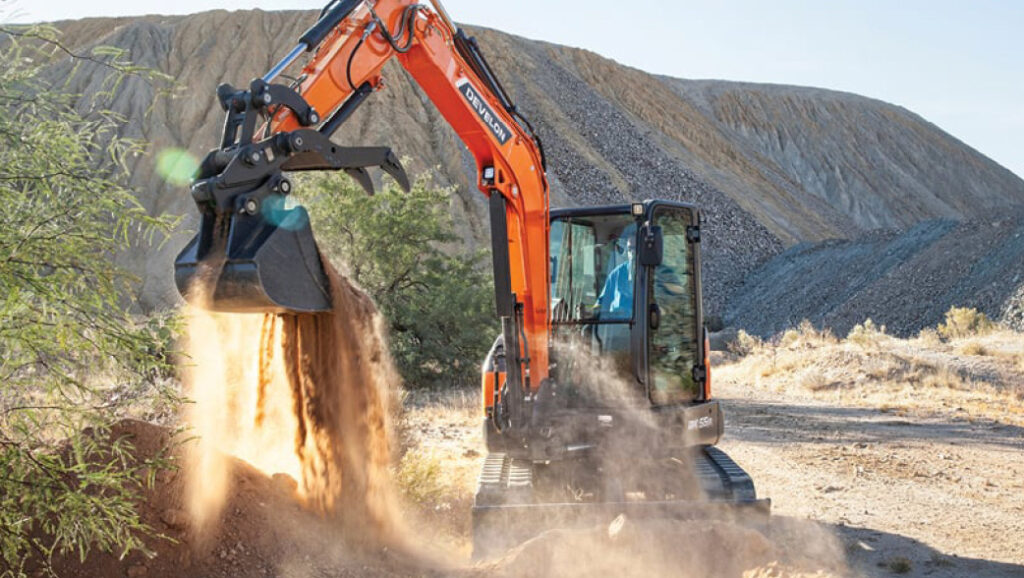 electric mini excavator