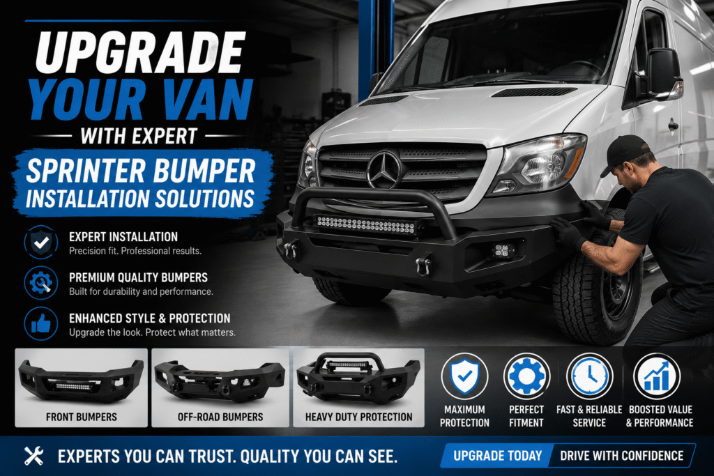 Sprinter Bumper Installation